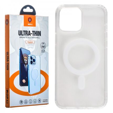 قاب آیفون شفاف Magnetic Shell مدل Ultra Thin برند iMOPAI مناسب ایفون 13 پرو مکس