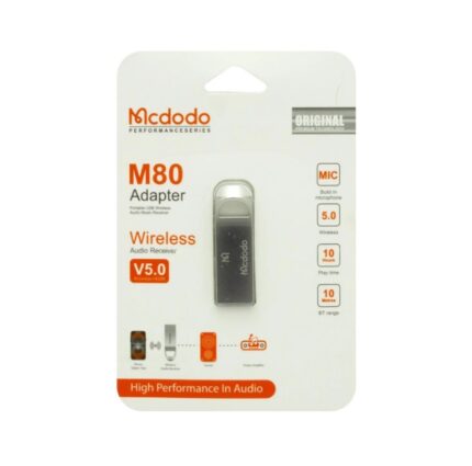 "بلوتوث ماشین Mcdodo M80 با طراحی ساده و مقاوم"