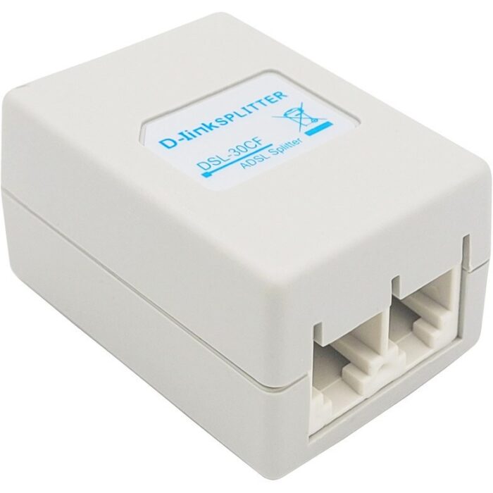 اسپلیتر مودم دی لینک D-Link مدل DSL-30CF نویزگیر خط تلفن و اینترنت ADSL
