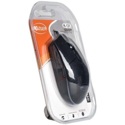 ماوس سیم دار کایزر KAISER مدل K-131 با طراحی ساده و ارگونومیک