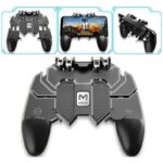 دسته بازی ممو PubG مدل AK-66 مشکی – مناسب برای گوشی‌های 4.7 تا 5.5 اینچ