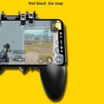 دسته بازی ممو PubG مدل AK-66 مشکی – مناسب برای گوشی‌های 4.7 تا 5.5 اینچ