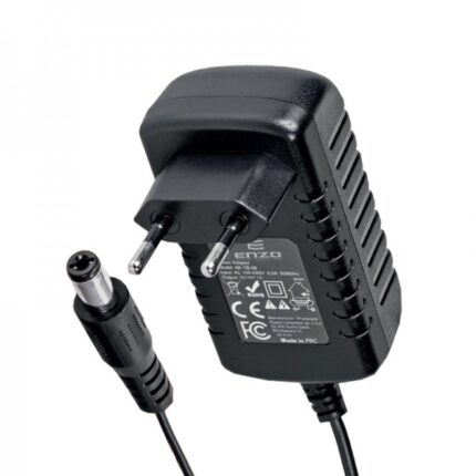 آداپتور سوزنی 12 ولت 1 آمپر انزو مدل A-1121
