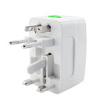 تبدیل برق 3 به 2 کایزر مدل AC-K120 مناسب برای پریزهای جهانی و ایران با محافظ کودک