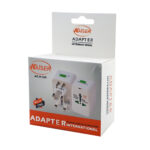 تبدیل برق 3 به 2 کایزر مدل AC-K120 مناسب برای پریزهای جهانی و ایران با محافظ کودک