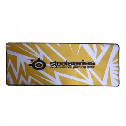پد موس گیمینگ طرحدار دوردوخت SteelSeries سایز بزرگ با ابعاد 80×30 و ضخامت 4 میلی‌متر
