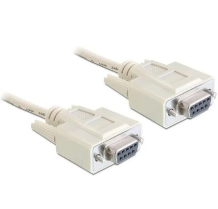 کابل F-F دوسر مادگی RS232 دی تک مدل 20114 با کانکتور DB9 Female