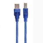 کابل پرینتر USB پی نت P-net طول 30 سانتی متر اتصال USB-A به USB-B