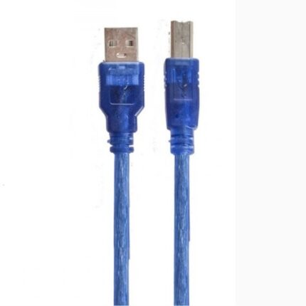 کابل پرینتر USB پی نت P-net طول 30 سانتی متر اتصال USB-A به USB-B
