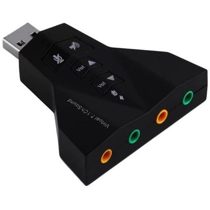 کارت صدا اکسترنال 7.1 کاناله USB پی نت P-net
