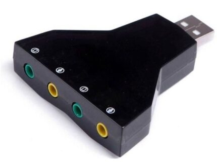 کارت صدا اکسترنال 7.1 کاناله USB پی نت P-net