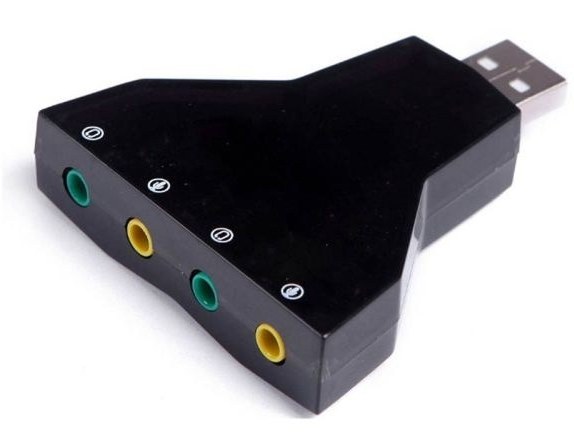 کارت صدا اکسترنال 7.1 کاناله USB پی نت P-net