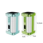 چراغ اضطراری سولار مدل WD-7977S با باتری داخلی و LED پرنور