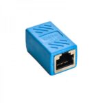 برل Coupler شبکه RJ45 دو سر ماده فلزی برای اتصال دو کابل شبکه