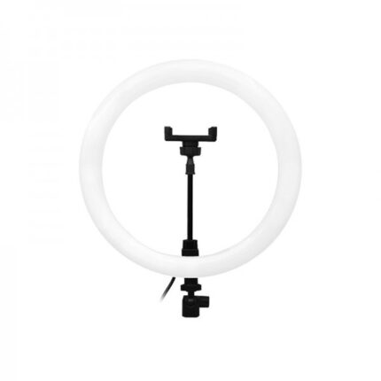 رینگ لایت 13 اینچ RGB پی نت مدل LJJ33-RGB به همراه سه پایه عکاسی مناسب برای عکاسی، فیلم‌برداری و تولید محتوا