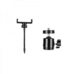 رینگ لایت 13 اینچ RGB پی نت مدل LJJ33-RGB به همراه سه پایه عکاسی مناسب برای عکاسی، فیلمبرداری و تولید محتوا