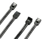 کابل ساتا (SATA) ایسوس دوتایی – بسته شامل دو کابل SATA3 با سرعت بالا، یک کابل صاف و یک زاویه‌دار، مناسب برای هارد، SSD و درایو نوری