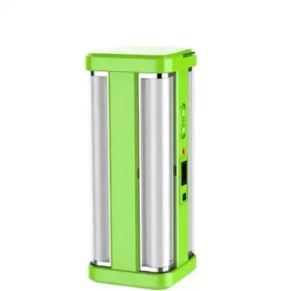 چراغ اضطراری سولار WD-8002S با باتری قابل شارژ، LED کم‌مصرف و پنل خورشیدی