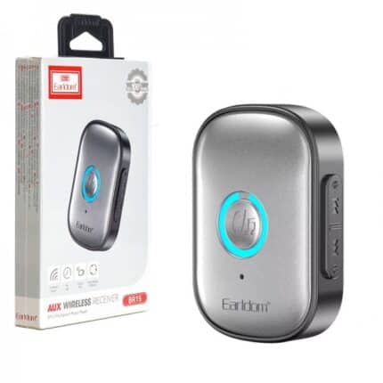 گیرنده بلوتوثی موزیک ارلدام Earldom BR15 با پشتیبانی از بلوتوث 5.3، AUX، کارت حافظه TF و میکروفون داخلی