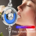 خوشبو کننده آویز لوگوی خودرو طرح NISSAN – همراه قطره چکان و بسته‌بندی شیک