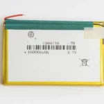 باتری لیتیوم پلیمر 3.7 ولت ظرفیت 10000 میلی‌آمپر مناسب پاوربانک