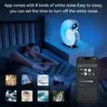 اسپیکر پرتابل و چراغ خواب مدل CONCH N63 RGB مدل حلزونی