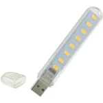 چراغ یو اس بی 8 عدد LED